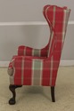 F58240EC: Antique 19th C. Ball & Claw Wing Chair