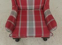 F58240EC: Antique 19th C. Ball & Claw Wing Chair
