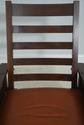 71343: STICKLEY Mission Oak And Leather Morris Cha