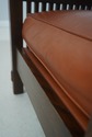 71343: STICKLEY Mission Oak And Leather Morris Cha