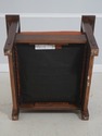 71343: STICKLEY Mission Oak And Leather Morris Cha