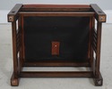 71343: STICKLEY Mission Oak And Leather Morris Cha