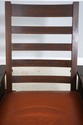 71344: STICKLEY Mission Oak Leather Morris Chair W