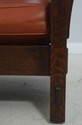 71344: STICKLEY Mission Oak Leather Morris Chair W