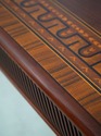 L71205: JOHN WIDDICOMB Neoclassical Inlaid Mahogan