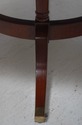 L63295: Regency-Style Mahogany Dining Table With L