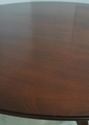 L63295: Regency-Style Mahogany Dining Table With L