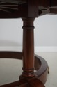 L63295: Regency-Style Mahogany Dining Table With L