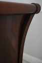 65620: HENDERDON Mahogany King-Size Sleigh Bed