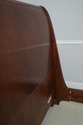65620: HENDERDON Mahogany King-Size Sleigh Bed