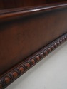 65620: HENDERDON Mahogany King-Size Sleigh Bed