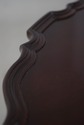 L70175: BAKER Mahogany Round Tilt-Top Piecrust Tab