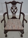 L71050: Set Of 6 STICKLEY Mahogany Chippendale Din