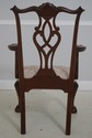 L71050: Set Of 6 STICKLEY Mahogany Chippendale Din