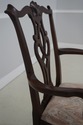 L71050: Set Of 6 STICKLEY Mahogany Chippendale Din