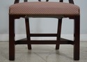 L66567: Set of 8 KINDEL Irish Georgian Mahogany Di