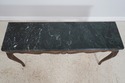 71081: French Louis XV Style Marble Top Console Ta