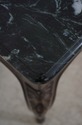 71081: French Louis XV Style Marble Top Console Ta