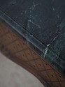 71081: French Louis XV Style Marble Top Console Ta