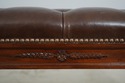 L71060: French Louis XVI Style Tufted Leather Seat
