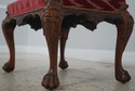 71067: Antique English Carved Paw Foot Chippendale