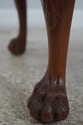 71067: Antique English Carved Paw Foot Chippendale