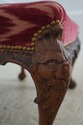 71067: Antique English Carved Paw Foot Chippendale