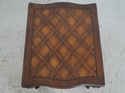 L71038: Pair French Louis XV Walnut Parquet Top La