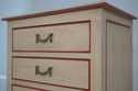 L71084: Italian Paint Decorated 7 Drawer Semanier 