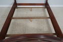 70999: HENREDON Queen Size Victorian Mahogany Bed