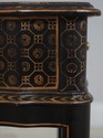 L71086: Chinese Chippendale Style 2 Drawer Painted