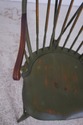 71105: Bench Made Green Painted Loop Back Windsor 