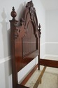 70999: HENREDON Queen Size Victorian Mahogany Bed