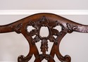 L71114: Set of 8 HENREDON Chippendale Mahogany Din