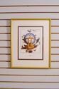 F71082: Set of 4 Framed & Matted Hot Air Balloon P