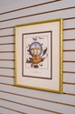 F71082: Set of 4 Framed & Matted Hot Air Balloon P