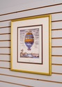 F71082: Set of 4 Framed & Matted Hot Air Balloon P