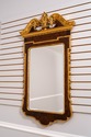 71043: Italian Georgian Style Walnut & Gold Mirror