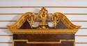 71043: Italian Georgian Style Walnut & Gold Mirror