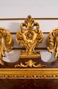 71043: Italian Georgian Style Walnut & Gold Mirror