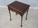 62537EC: Quality Mahogany 1 Drawer Nightstand Or E