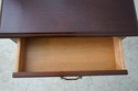 62537EC: Quality Mahogany 1 Drawer Nightstand Or E