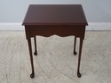 62537EC: Quality Mahogany 1 Drawer Nightstand Or E