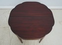 66297: HENKEL HARRIS Inlaid Mahogany Myers Game Ta