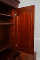 23613: Carved Mahogany French Style 4 Door Armoire