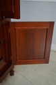 23613: Carved Mahogany French Style 4 Door Armoire