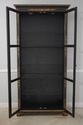 66303: KINDEL Black & Gold Decorated Curio Cabinet