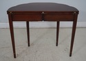 66297: HENKEL HARRIS Inlaid Mahogany Myers Game Ta