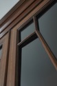 L66658: KITTINGER Narrow 2 Door Inlaid Mahogany Se