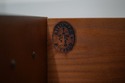 L66658: KITTINGER Narrow 2 Door Inlaid Mahogany Se